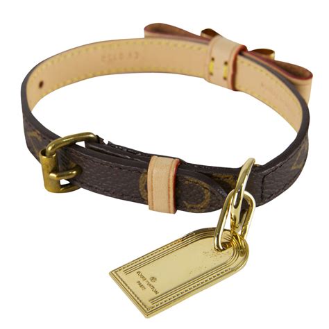 louis vuitton dog collar cheap|louis vuitton dog leash.